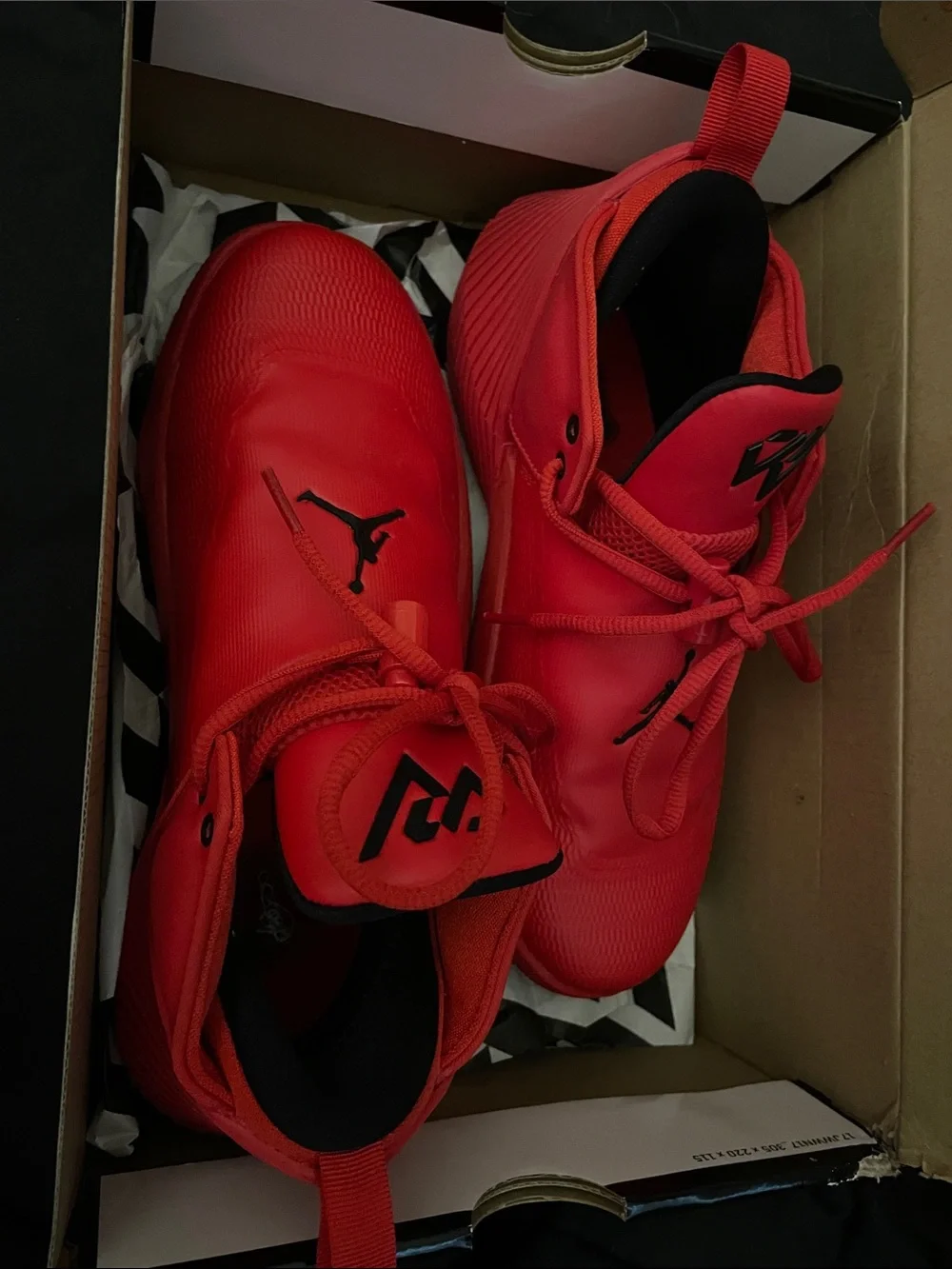 Jordan All-Red why not Basketball Sneakers